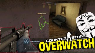 CS:GO BIGGEST HACKER EVER, AIMBOT, WALL HACKS ,SPEED HACKS (OVERWATCH FUNNY MOMENTS)