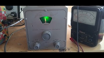 Demonstration of the Heathkit VF-1 Variable Frequency Oscillator