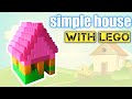 How to make a mini house with lego block | miniatur