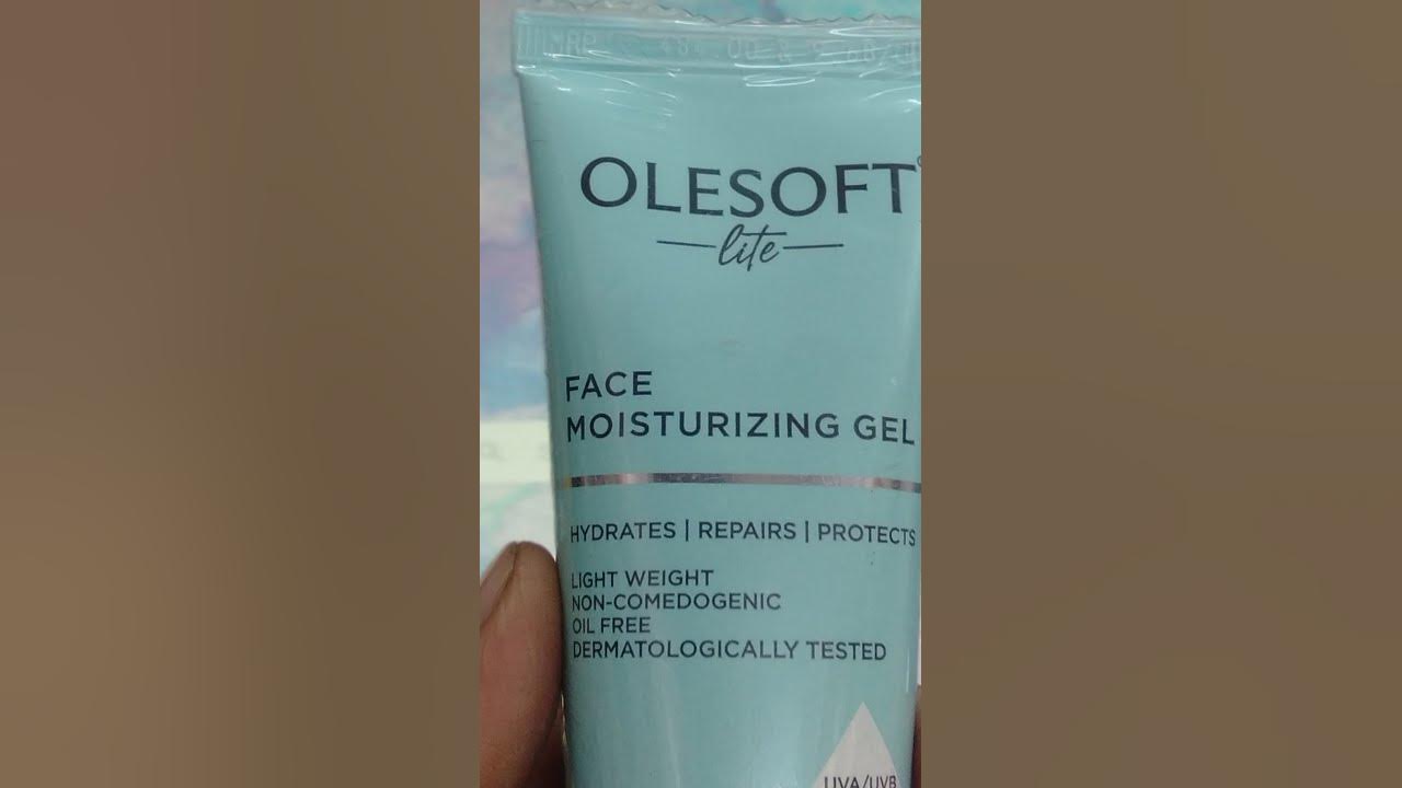 Olesoft Lite Moisturizing Gel Ol YouTube