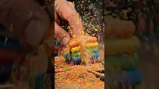 ASMR | MiniChainsaw cutting vs bundle of 7 colored…#tooltip