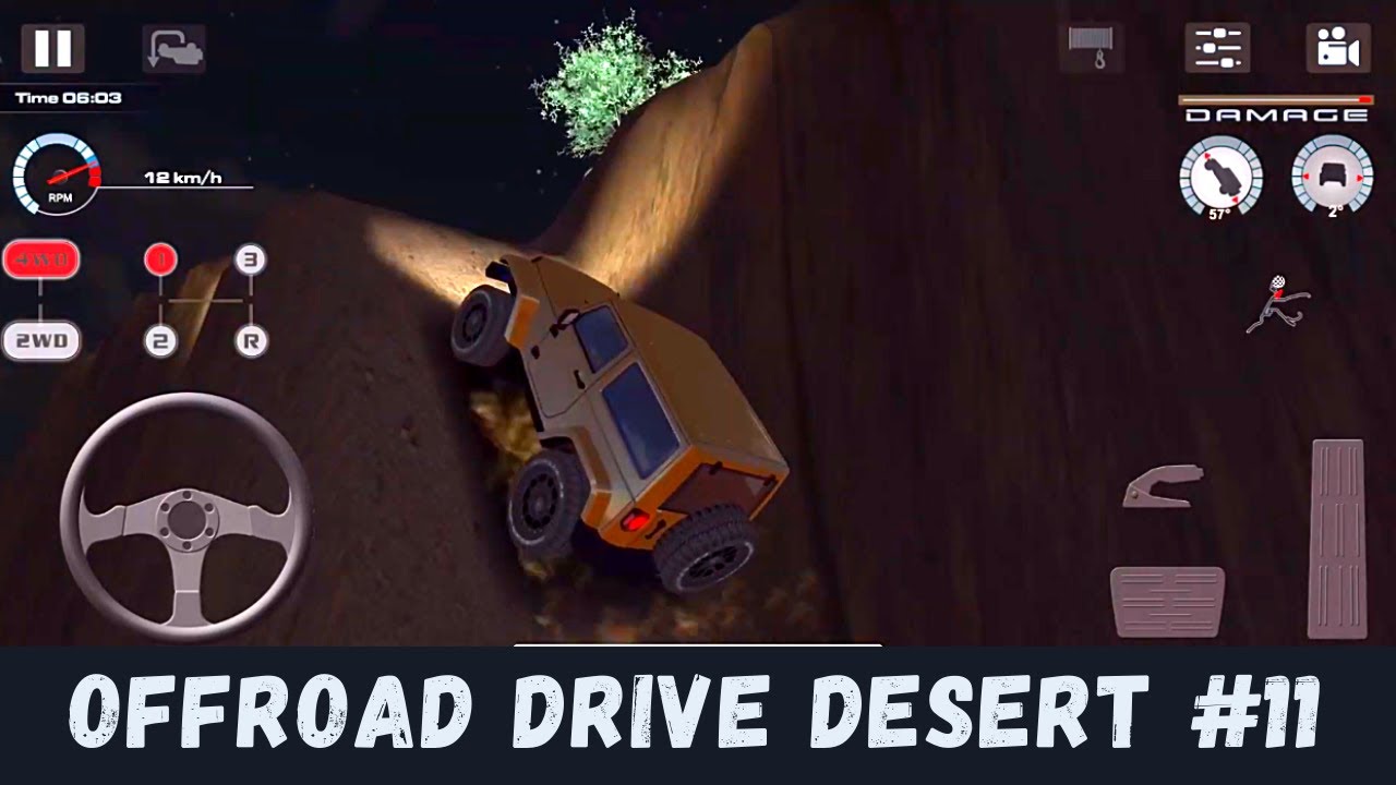 OffRoad Drive Desert Level 11 Android and iOS Gameplay HD