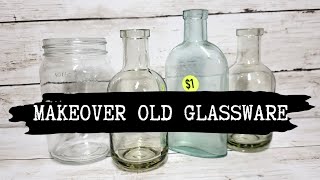 3 CREATIVE glass upcycles: Easy DIY Home Decor