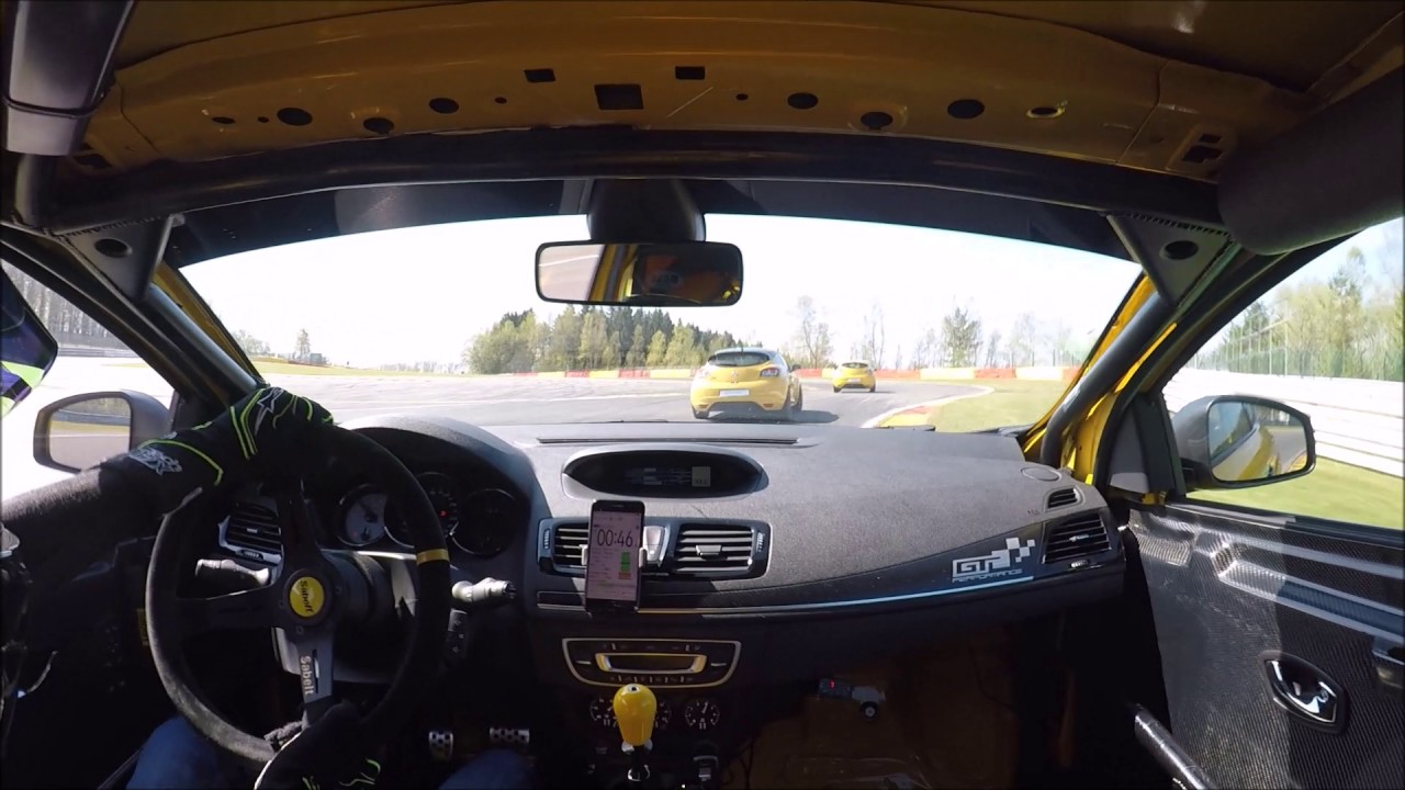 Spa Francorchamps Megane 3 RS GT Performance 400+ Chrono 2.46 Journée passion Renault Sport
