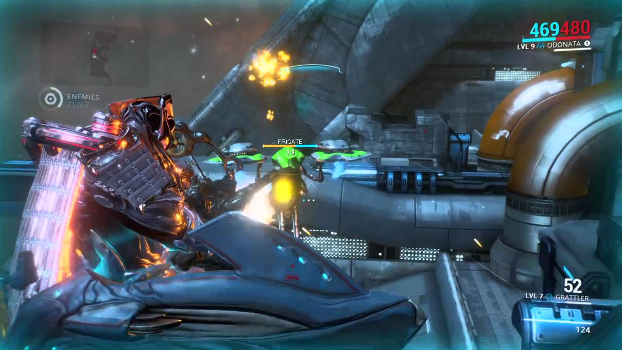 Archwing test 2, and melee weapon veritux