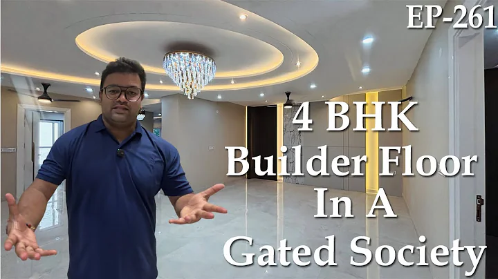 Buy 4 BHK Builder Floor In A Gated Society | s1ep261 | properties in faridabad