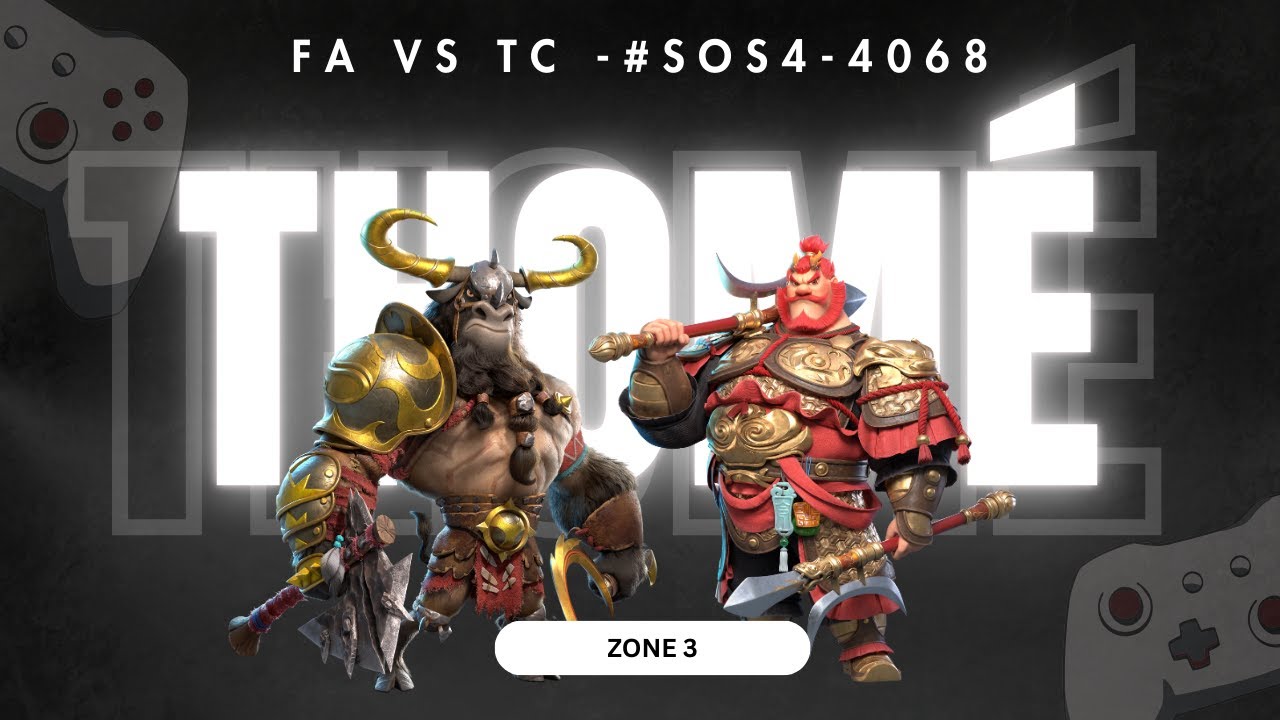 FA VS TC - ZONE 3 WAR - KVK - #SoS4-4068 - YouTube