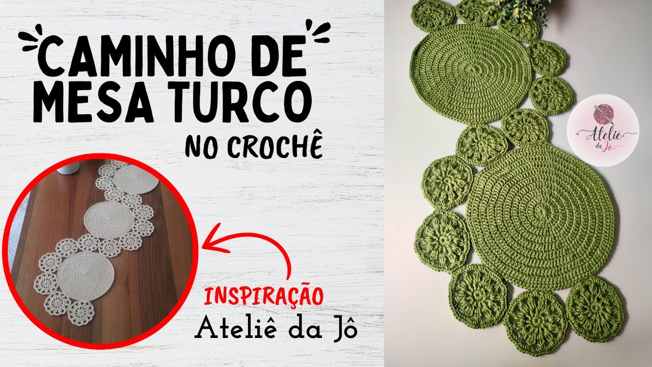 Caminho de Mesa Turco  - Passo a passo