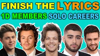 Guess The Next Line Of Lyrics in These ONE DIRECTION Solo Careers Songs