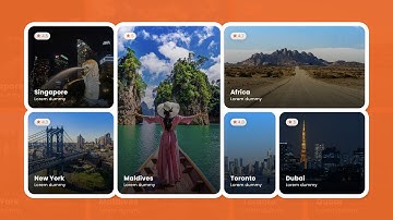 How to Create an Image Grid Gallery - HTML, CSS Web Design Tutorial