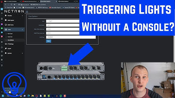 How to Trigger a "Lights On" Cue via Netron Nodes (No Console Needed!)