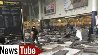 Explosions à l&#39;intérieur de l&#39;aéroport de Bruxelles-National