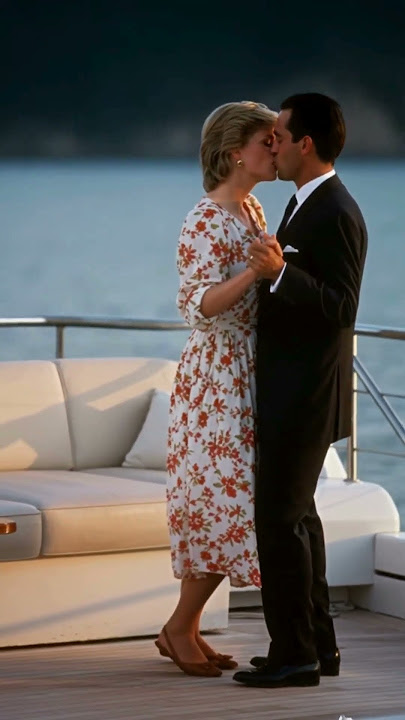The Last Dance of Diana & Dodi 💔👑 #RoyalLoveStory