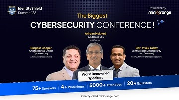 World Class AI-Enabled Cybersecurity Conference - IdentityShield Summit 2026