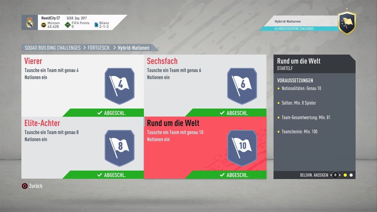 Sbc Rund Um Die Welt Fifa 20 FIFA 20 SBC Rund um die Welt | Ohne Loyalität | [Billigste Variante