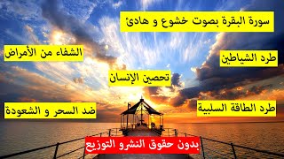 سورة البقرة بصوت خشوع و بدون إعلانات و بدون حقوق النشر (No Copyright)