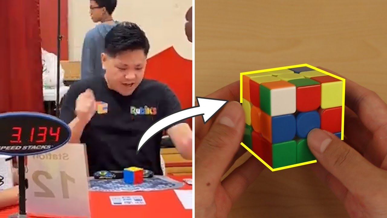 Rubik's Cube world record set in 3.13 seconds by Max Park: Watch