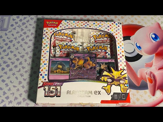 Over the Brick – Pokémon Scarlet & Violet: 151 Alakazam Ex Box