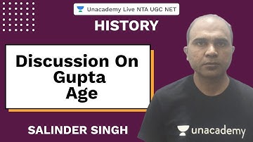 Discussion on Gupta Age | History | Unacademy Live NTA UGC NET | Salinder Singh