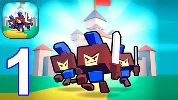 Royal Castle－City Takeover RTS - Gameplay Walkthrough Part 1 Level 1 - 12 (Android, iOS)