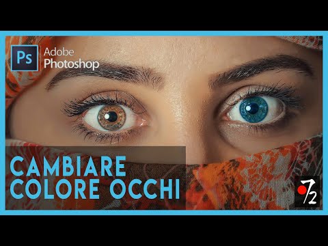 Video: Come Cambiare Il Colore Degli Occhi In Photoshop Russo