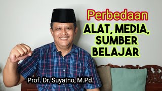 Perbedaan Alat, Media, dan Sumber Belajar