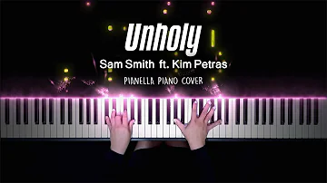 Sam Smith - Unholy ft. Kim Petras | Piano Cover by Pianella Piano (Piano Beat)