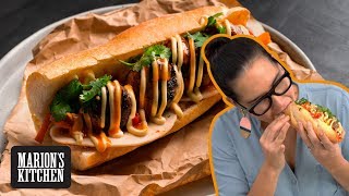 The BEST sandwich I know how to make | Spicy Meatball Banh Mi - Marion's Kitchen