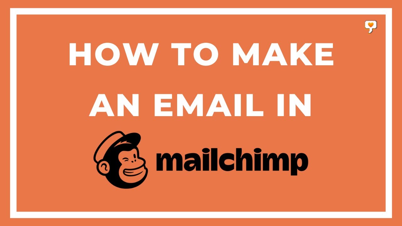 How to Create an Email Newsletter in MailChimp - YouTube