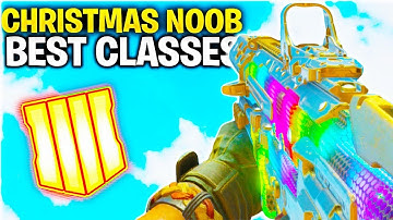 THE FIVE BEST CLASS SETUPS FOR CHRISTMAS NOOBS in BLACK OPS 4 [BEST CLASS SETUP  FOR LOW LEVELS BO4]