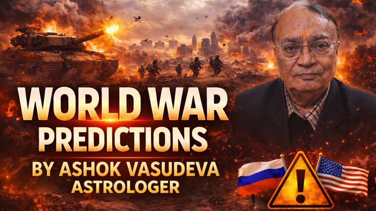 World War Predictions 2026 | Shocking Astrology Analysis by Ashok Vasudeva 