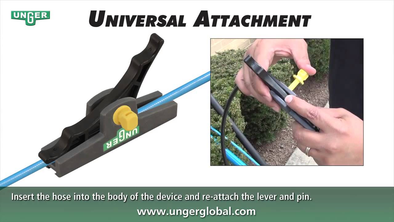 Регулятор подачи воды Unger nLite (TMOOV) - YouTube