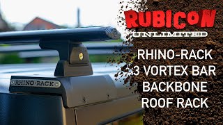 Install: RhinoRack 3 Vortex Bar Backbone Roof Rack