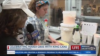 Celebrating Mardi Gras with King Cake