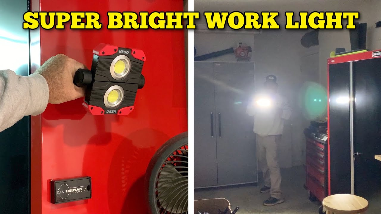 🔦 Illuminate Your Workspace with Nebo Omni 2K 2000 Lumen Work Light!💡 