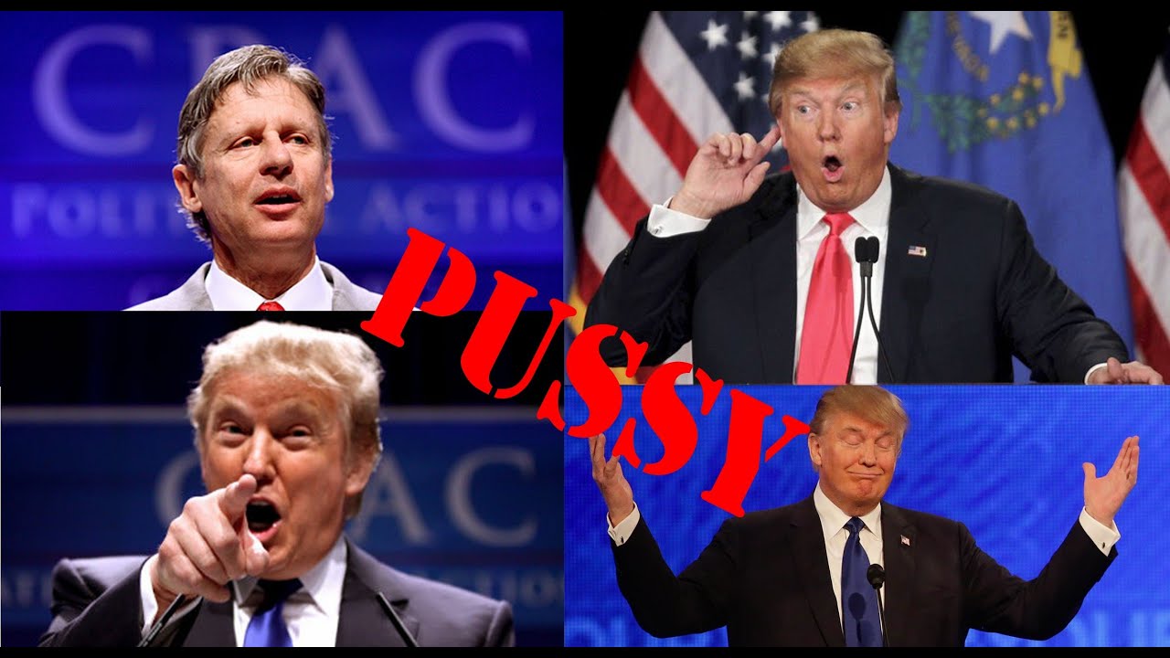 Gary Johnson explains calling Donald Trump a pussy