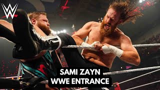 Sami Zayn Entrance & Ring Announcement | WWE RAW | Samantha Irvin