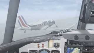 SANSA Airlines Costa Rica DC3 Flight Simulator X