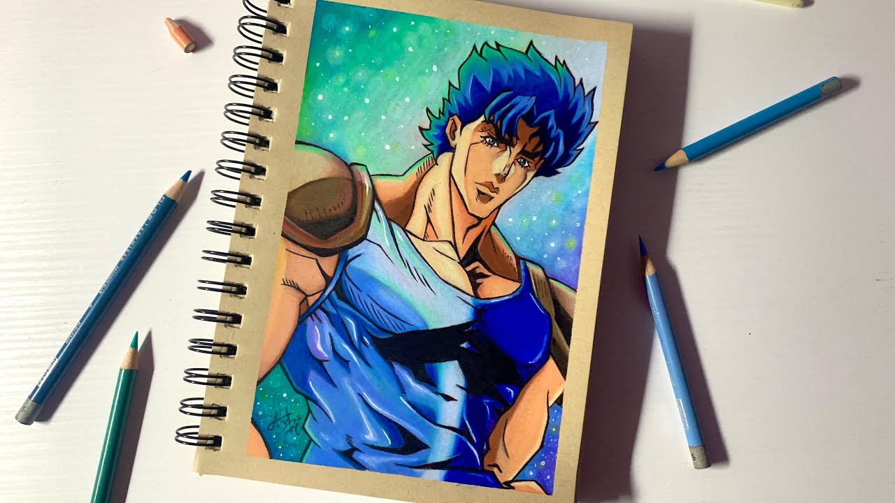 jonathan-joestar-jojo-s-bizarre-adventure-speed-drawing-dibujo