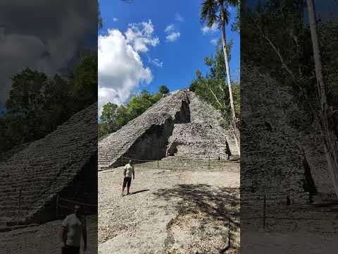 Video: Nohoch Mul piramīda Jukatanas pussalā