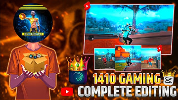1410gaming Complete Editing Tutorial in Capcut🤯 | @1410gaming Colour Grading Tutorial | FF Montage❤️