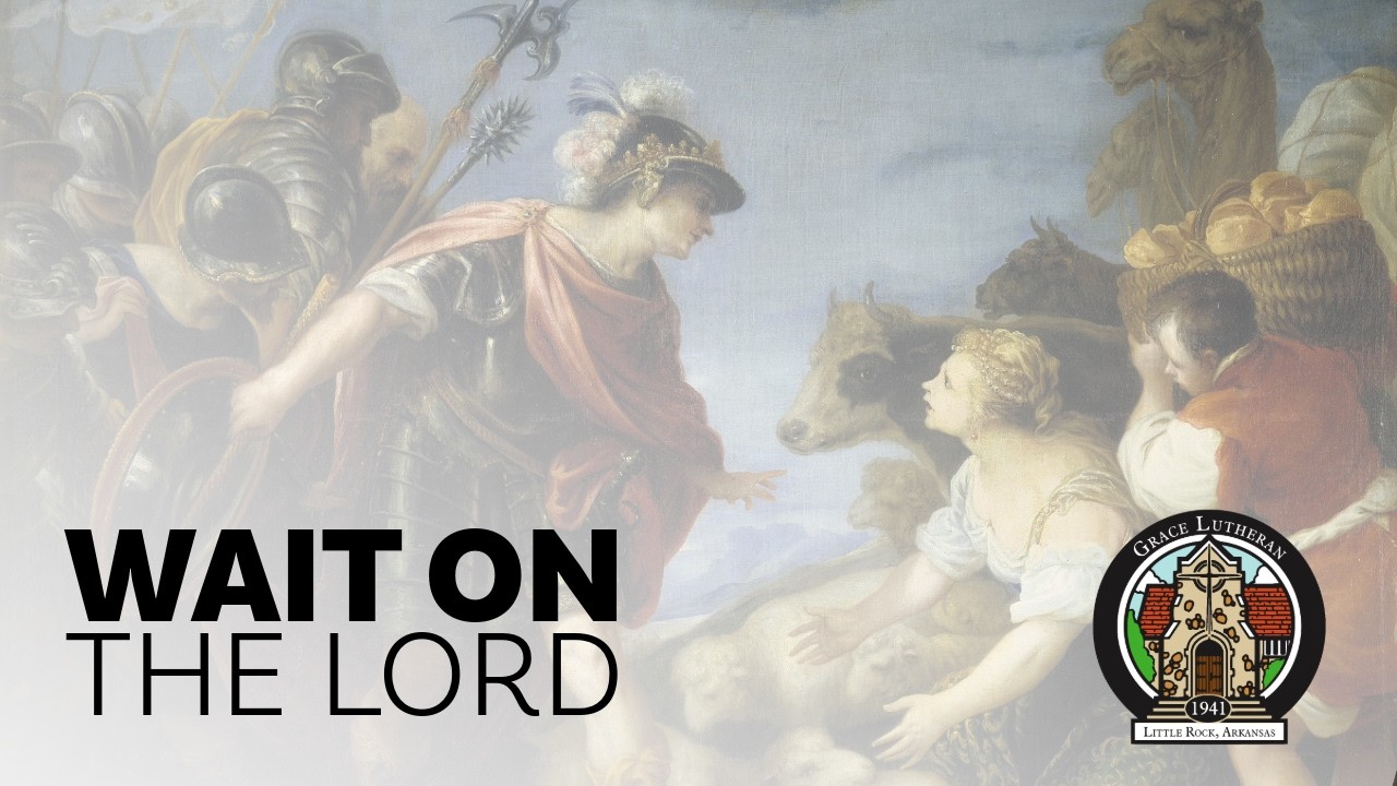 Salvation not by your own hand (1 Samuel 25)