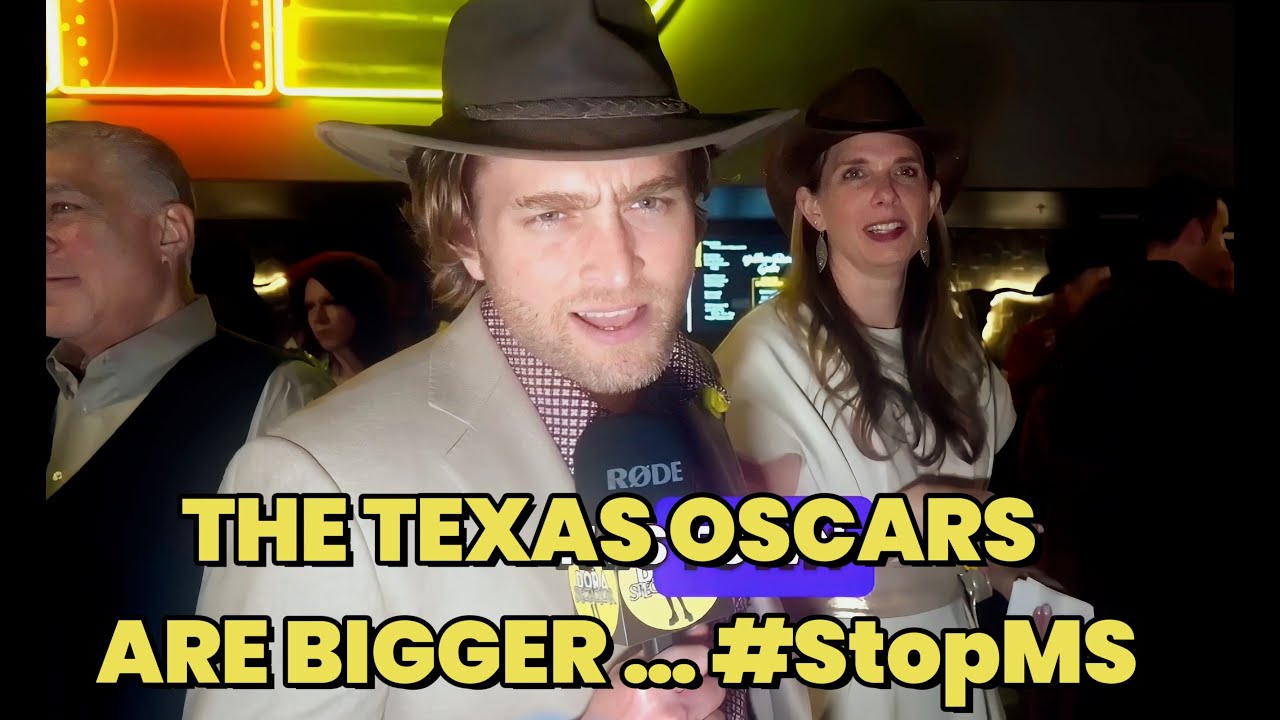 THE TEXAS OSCARS ARE BIGGER … 😂✨️🏆✨️🤠 