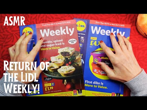 ASMR Return of the Lidl Weekly Lighthearted Whispered Store Flyer Chat
