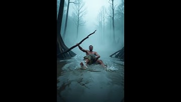 Man Trapped by Giant Python in Swamp Unbelievable Animal Moments in Cinematic View 8K |Mind Building