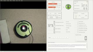 Dashboard Software for iRobot 'Create 2' Roomba