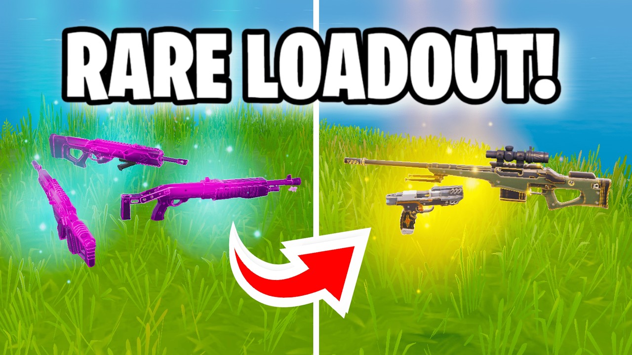 Я нашёл мифический и экзотический набор снаряжения в Fortnite Reload...