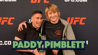 Paddy 'The Baddy' Pimblett TRASHES David Goggins and Gives Main Event Prediction | UFC 296