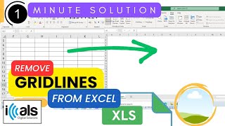 How to hide or show gridlines in Excel