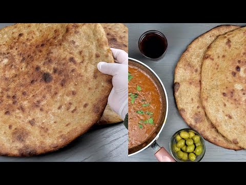 طريقة تحضير ملوج يمنى بلدى مع طريقه تحضير الفول المدمس Yemeni Old Tradition Bread